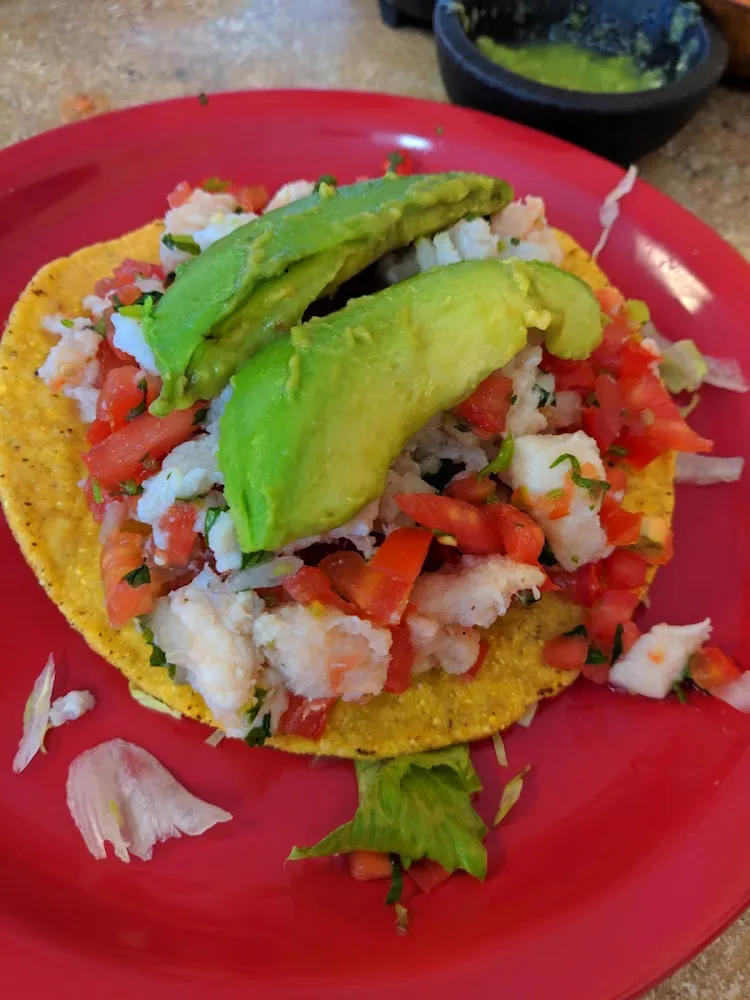 Ceviche Tostada