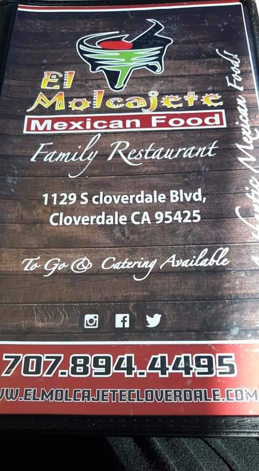 El Molcajete Menu image 2